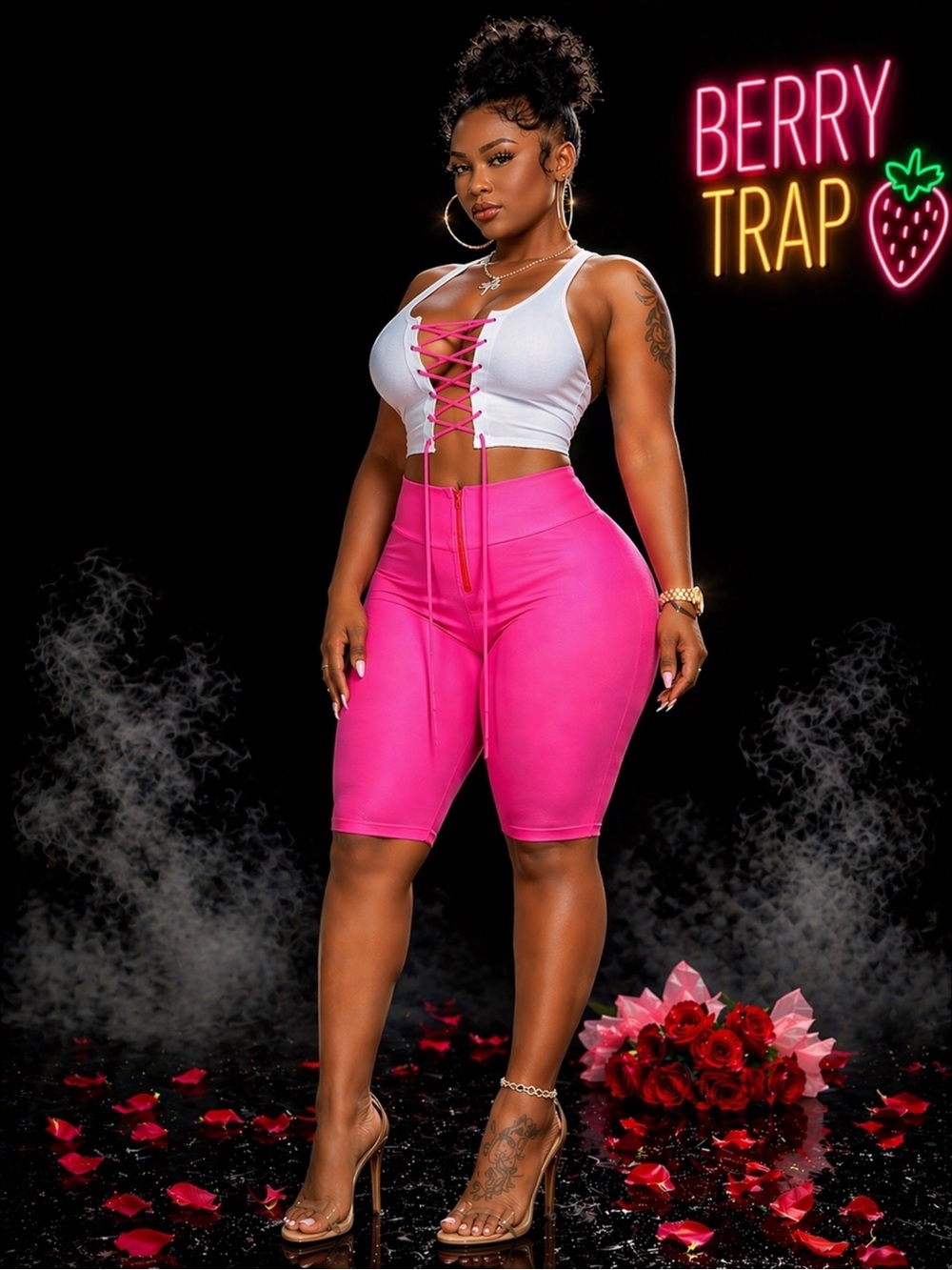 Biker Short Set